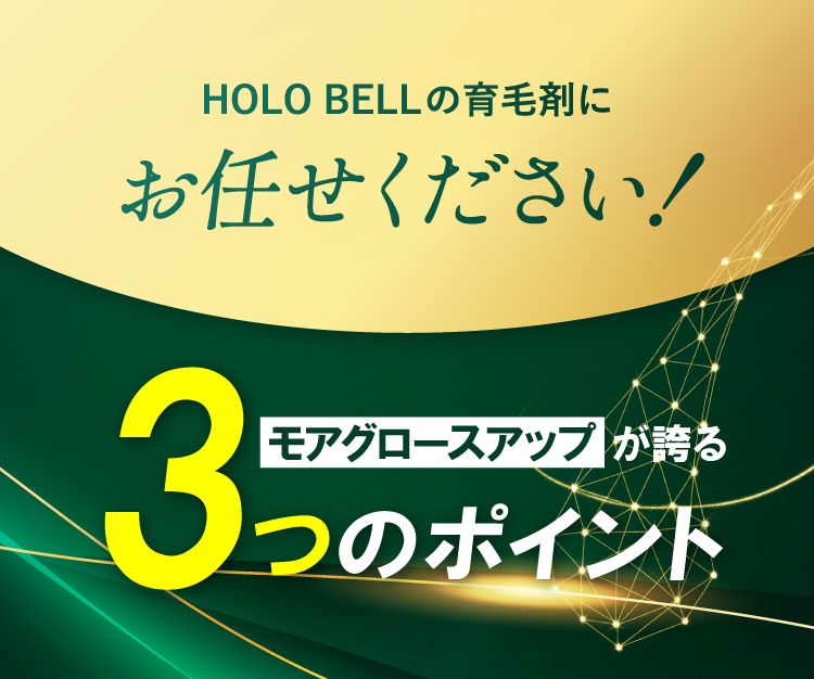 モアグロースアップ3つのポイント