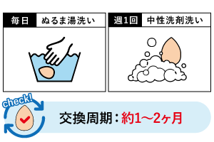 STEP5 パフを洗う